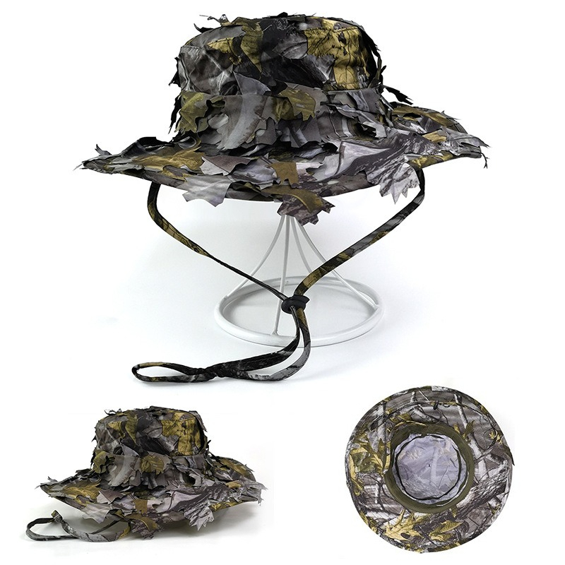 Boonie Hat Tactical - قبعة بوني رجالية ثلاثية الأبعاد بنمط