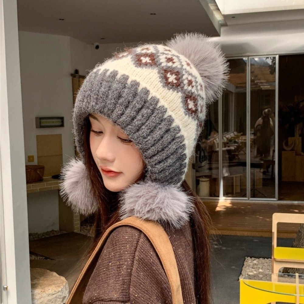 قبعة ترابر من البوليستر بتصميم - مراجعة Trapper Hat Ear Flap وسعره