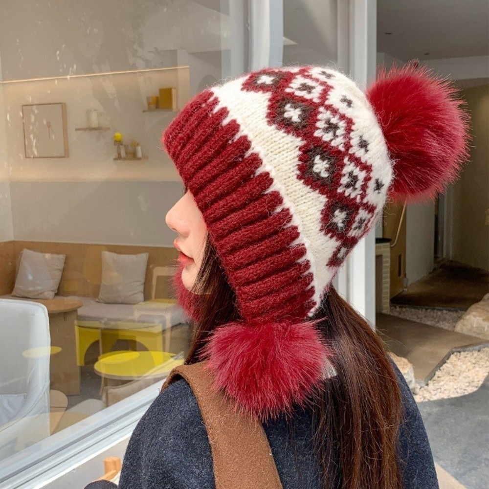 قبعة ترابر من البوليستر بتصميم - مراجعة Trapper Hat Ear Flap وسعره