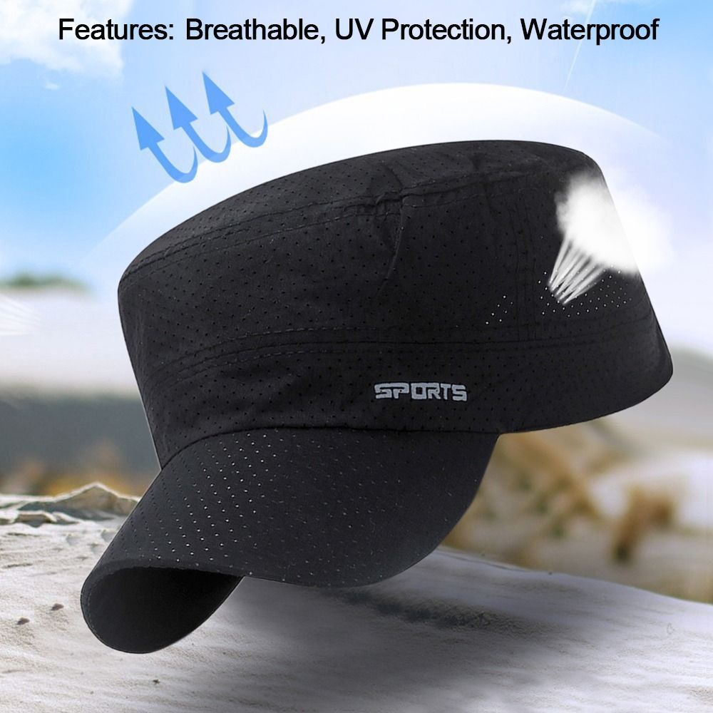 قبعة شمسية خارجية قابلة للتنفس - مراجعة Snapback Hat Flat وسعره
