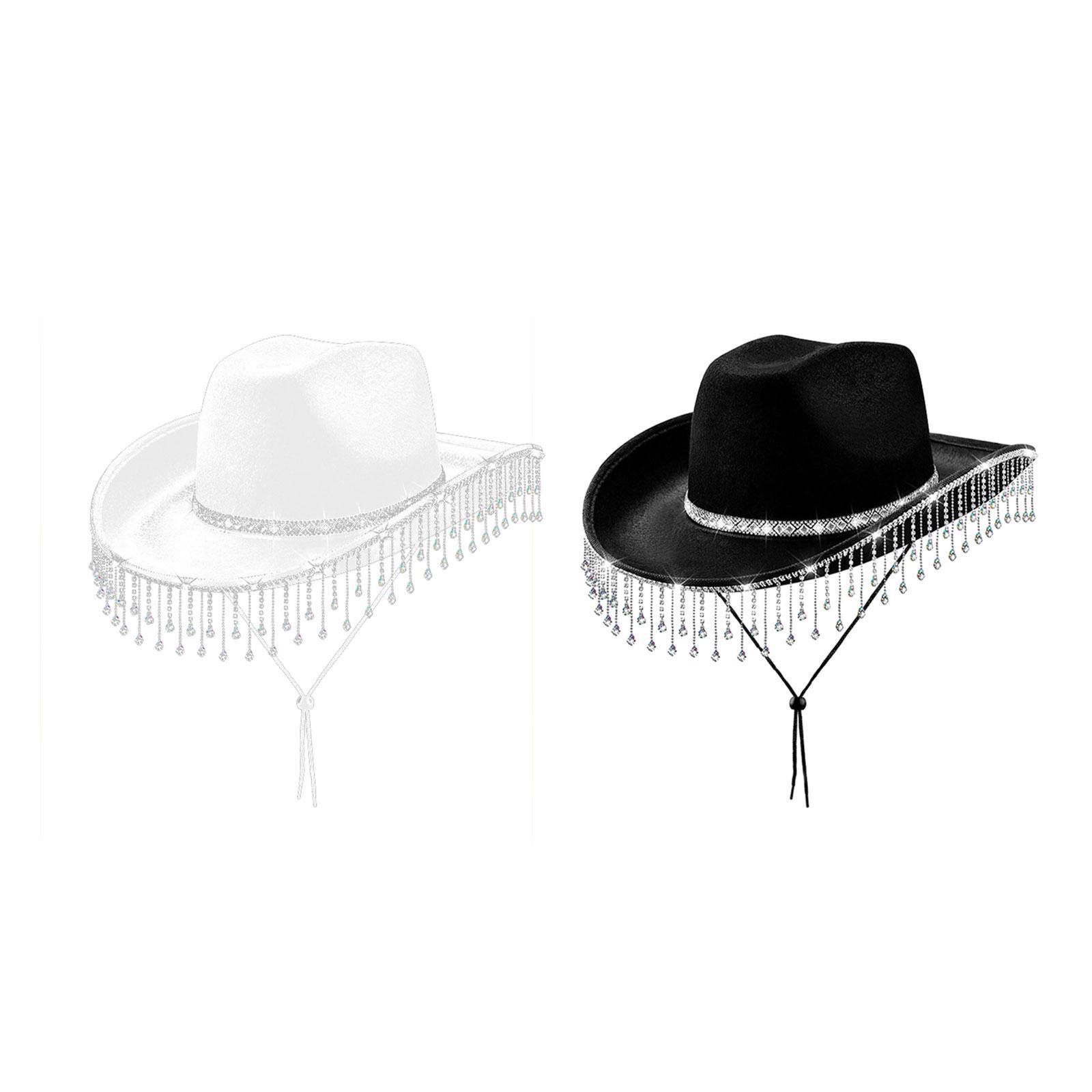 قبعة رعاة البقر النسائية مع حج - مراجعة Cowboy Hat Straw وسعره
