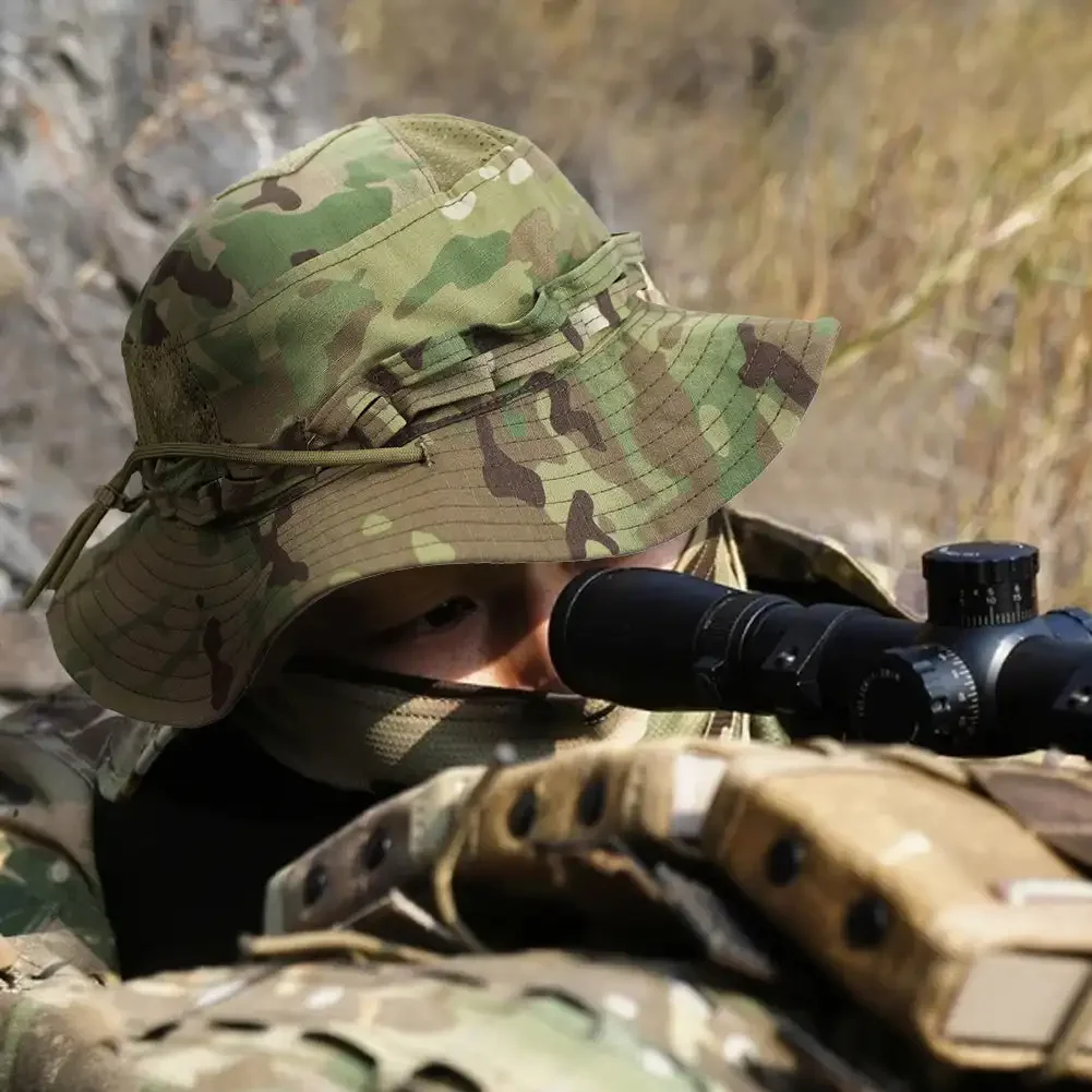 جديد التكتيكية التمويه Boonie  - مراجعة Boonie Hat Tactical وسعره