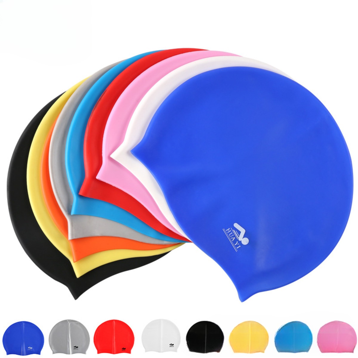 قبعة سباحة مرنة من السيليكون م - مراجعة Swim Hat Silicone وسعره