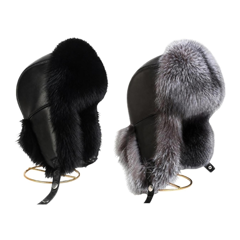 قبعة جديدة من الفرو الصناعي لع - مراجعة Trapper Hat Ear Flap وسعره