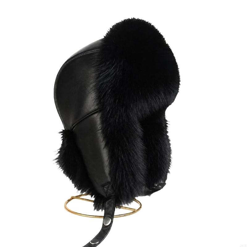 قبعة جديدة من الفرو الصناعي لع - مراجعة Trapper Hat Ear Flap وسعره