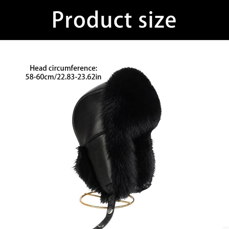 قبعة جديدة من الفرو الصناعي لع - مراجعة Trapper Hat Ear Flap وسعره