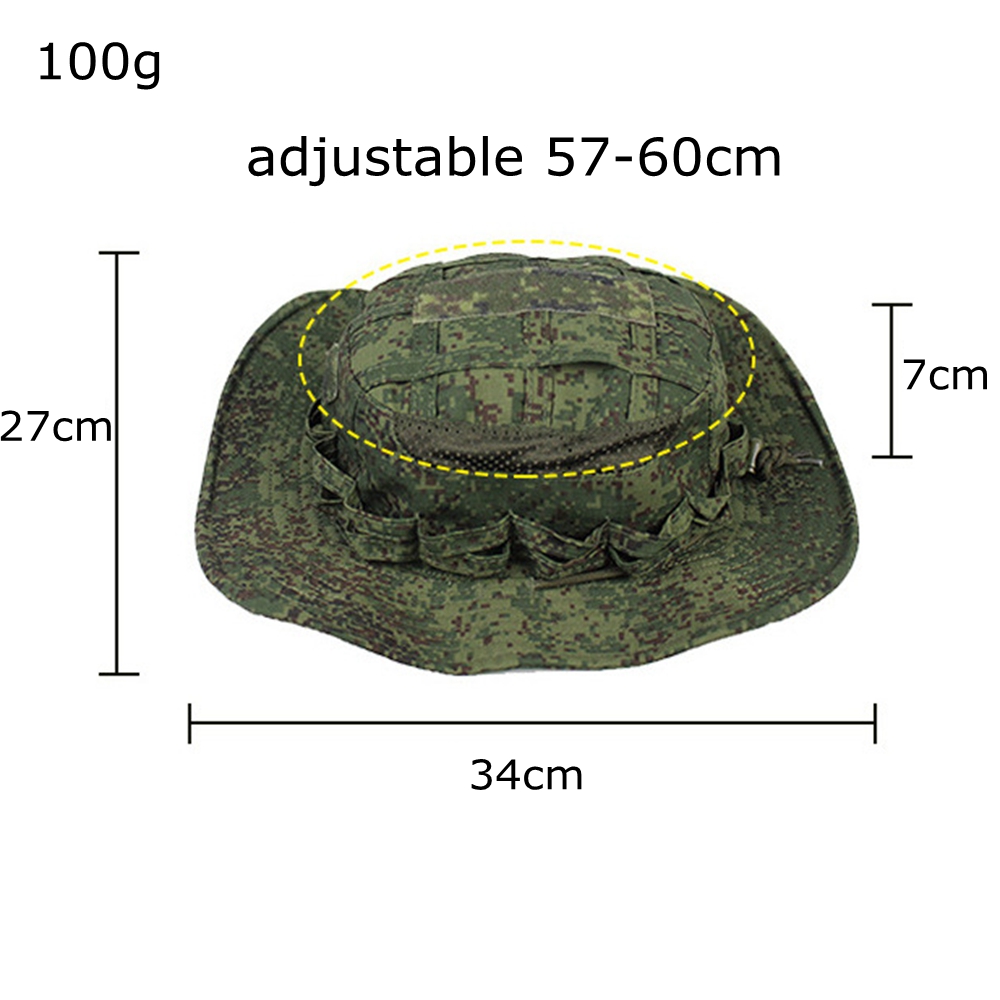 قبعة شمس تكتيكية قابلة للتنفس  - مراجعة Boonie Hat Tactical وسعره