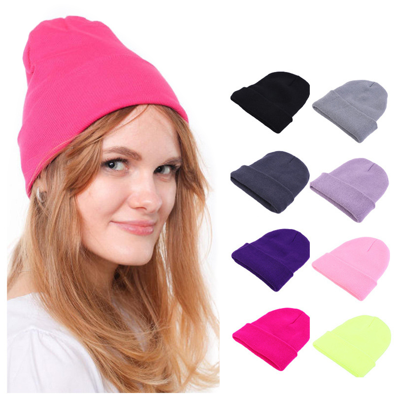 قبعة شتوية محبوكة بلون موحد أن - مراجعة Beanie Cuffed Knit وسعره