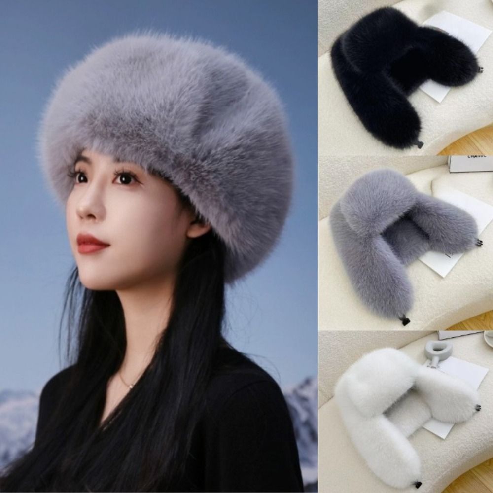 لينة سميكة فو الفراء قبعة يندب - مراجعة Winter Trapper Hat وسعره
