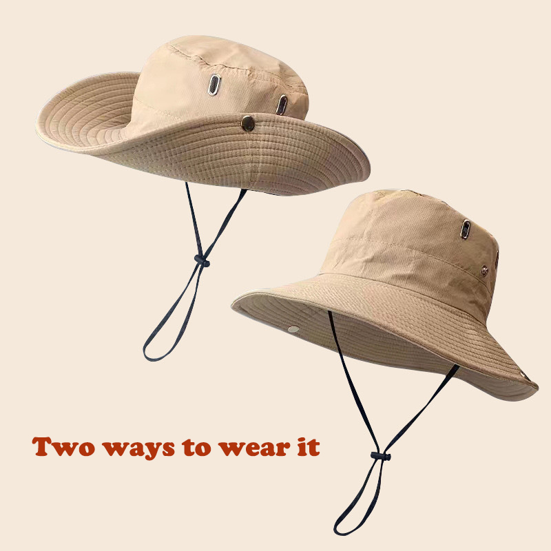 قبعة شمس للجنسين لصيد الأسماك  - مراجعة Sun Hat Wide Brim وسعره