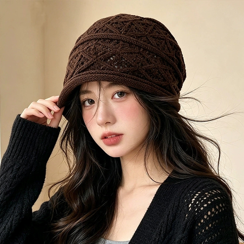 قبعات نسائية فضفاضة بتصميم مجو - مراجعة Beanie Cuffed Knit وسعره