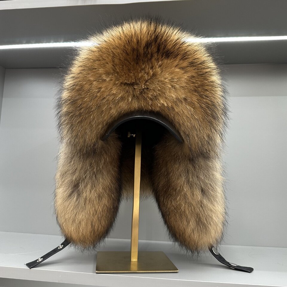 قبعة ترابر من فرو الثعلب الحقي - مراجعة Trapper Hat Ear Flap وسعره